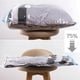 thumbnail image 4 of Bolsas de Almacenamiento Al Vacío, Organizador de Armario, Bolsa Sellada Al Vacío, Bolsa Ahorradora de Espacio para Ropa, Almohadas, Ropa de Cama, Mantas, Embalaje, 8 Piezas, 4 of 5