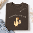 thumbnail image 4 of Girl Dad Comfort Colors Shirt, Outnumbered By Girls Funny Duck Tee, Cute Fathers Day Husband Dad of Girls Gift, 4 of 6