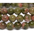 thumbnail image 2 of Angelstones Bracelet Extensible en Perles Rondes de 6mm en Pierre Précieuse Naturelle Unisexe 6.5 Pouces, 2 of 2