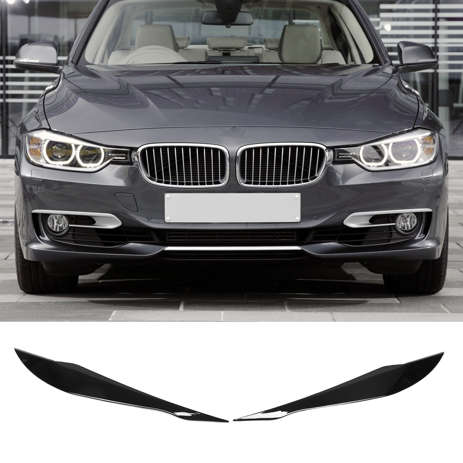 Headlight Eyebrow Head Light Eyebrow Car Headlight Eyelid Headlight