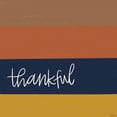 thumbnail image 3 of Louise, Gigi 12x12 Black Modern Framed Museum Art Print Titled - Thankful Stripes, 3 of 5