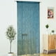 thumbnail image 3 of Cortina con cuentas YaoYue para puertas, borlas, cuentas, azul turquesa, 3 of 7