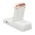 thumbnail image 2 of Soporte para Teléfono Móvil con Altavoz Bluetooth Sonido Envolvente HD Ajustable Blanco Bling Bling, 2 of 12