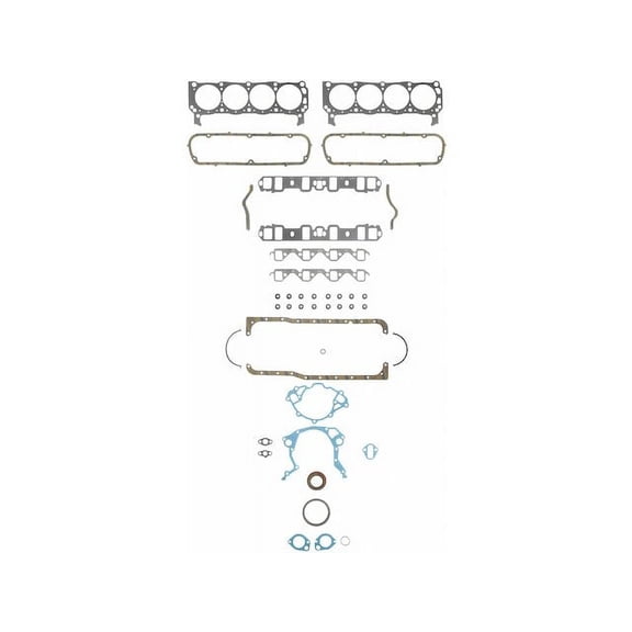 Engine Gasket Set - Compatible with 1983 - 1987 Ford F-250 1984 1985 1986