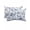 Lake blue, variant on Pack of 4 Outdoor Lumbar Pillow Covers 11x16 Inch, Boho Blue Floral Waterproof Throw Pillow Covers Set, Vintage Farmhouse Paisley Plant Leaf Decorative Cushion Cases for Patio Porch Car