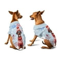 thumbnail image 3 of Hello Winter Doberman Pinscher Smiling in Red Scarf Hat Welcome Christmas Hawaiian Summer Shirt for Small Medium Large Dog Cat Doberman Dog Lover Gifts - 00017, 3 of 6
