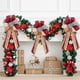 thumbnail image 5 of Lazos de cinta grandes de Navidad, colgante para árbol de Navidad con lazo, decoración del hogar para fiesta de Navidad, accesorio de decoración de Año Nuevo 2021, 5 of 6