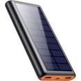 thumbnail image 1 of Chargeur Portable pour Batterie Solaire avec LEDs et 2 Ports de Sortie USB, 1 of 4