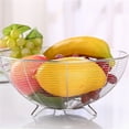 thumbnail image 4 of QTOCIO Countertop Fruit Bowl Stainless Steel Fruit and Vegetable Basket for Kitchen Counter Metal Baskets for Vegetables Breads Snacks Large Fruit Bowl, 4 of 6