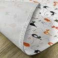 thumbnail image 5 of Ambesonne Cat Place Mats Set of 4, Colorful Design Kitten Pattern, Standard Size, Multicolor White, 5 of 6