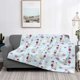 thumbnail image 2 of Fotbe Poodle Dog Manta de Franela con Estampado, Manta Ultrasuave para Cama, Sofá, Auto, Hipoalergénica y Antibolitas-60"x50", 2 of 6