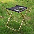 thumbnail image 2 of Generic Ultra-Lightweight Aluminum Alloy Folding Stool for Outdoor Fishing, Camping, and Travel - Compact, Portable, and Durable Design in Multiple Colors, 2 of 6
