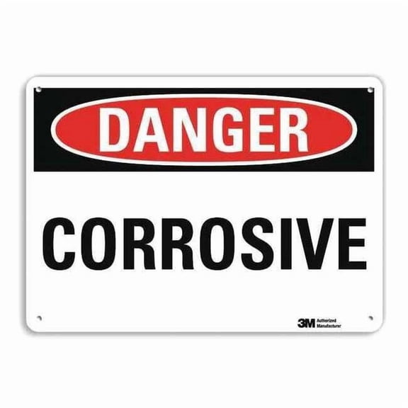 Lyle Danger Sign,10 in x 14 in,Aluminum U3-1268-RA_14X10