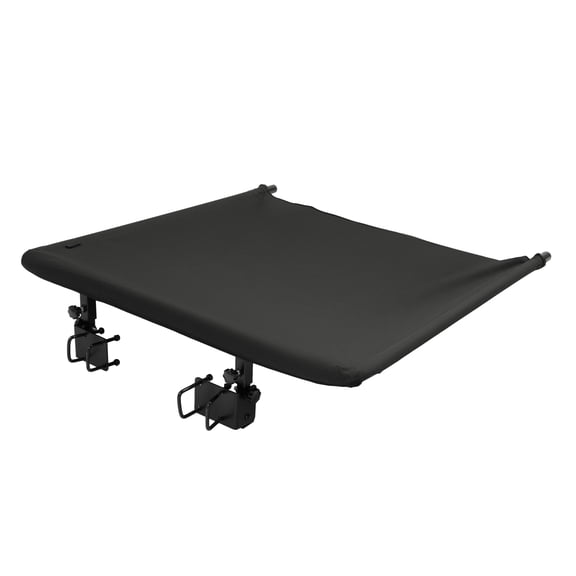 KOJEM Roof Top for Tractors and Lawn Mowers with ROPS Compatible with 2"x2"/2"x3" ROPS Bars Steel Cloth Material Powder Coated Black