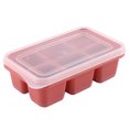 thumbnail image 1 of Coofit Ice Cube Mold Silicone 6 Cavity Easy Release Ice Mold Ice Tray Maker with Lid, 1 of 10