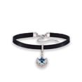 thumbnail image 1 of Collar estilo coreano, collar negro sexy con correa para el cuello, cadena para clavícula, personalidad de moda femenina, joyería de moda callejera, 1 of 6