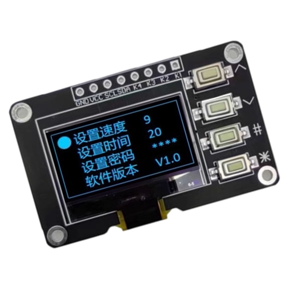 Misright Clear 0.96inch OLEDs Display 128x64 Resolution Low Energy Consumption