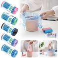 thumbnail image 4 of Small Trash Bags 30 Counts – 1 Gallon Mini Garbage Bags with Perforated Cutting Line, Unscented Small Trash Can Liners for Bathroom Bedroom Car Office Home, 4 of 5