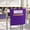 Purple, variant on Chairback Pockets for Classrooms,Seat Pockets for Classroom Chairs with Multi Large Pockets, Chair Bags Organizer with Name Tag