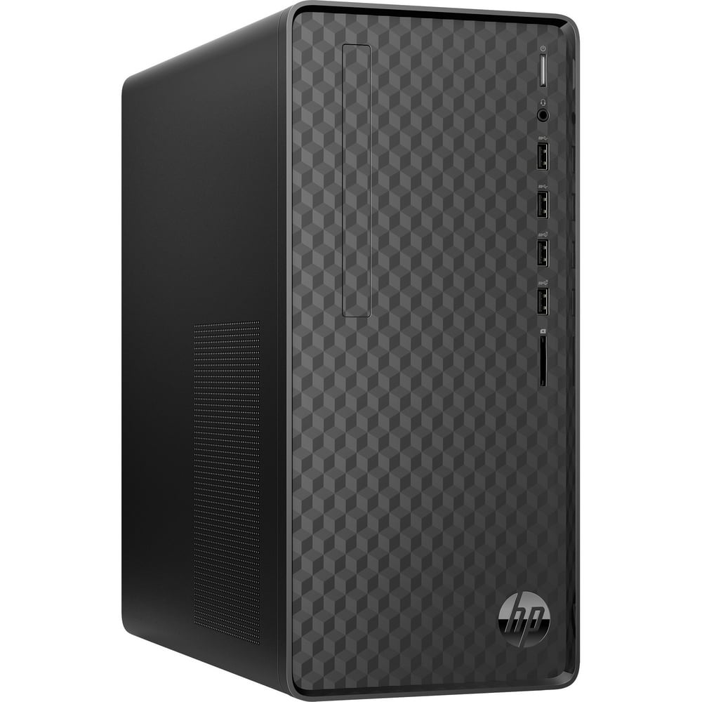 HP Desktop Tower Computer, Intel Core i7 i78700, 8GB RAM, 256GB SSD, Windows 10 Home, Jet Black