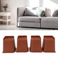 thumbnail image 3 of Bloque de Elevadores de Silla de Cama, apilable 4 piezas l en forma de abs -sen Deslizamiento de 6 Pulgadas de 6 Pulgadas Aumento de Elevador Adicional Espacio de Almacenamiento, 3 of 7