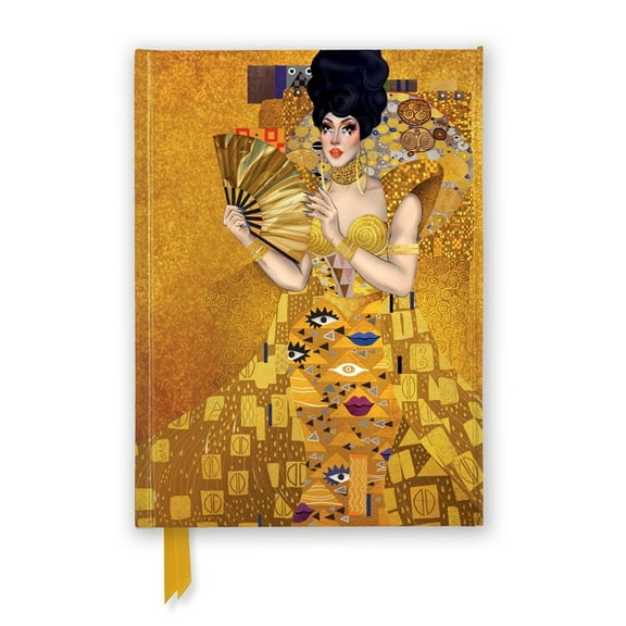 Flame Tree Notebooks Art of Drag: Portrait of a Golden Queen (Foiled Journal), (Hardcover)
