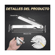 thumbnail image 5 of Calibrador De Bujias Y Punterías, 32 Hojas 0.04 - 0.88 mm Calibrador de Torque Herramientas para Mecánico Medidor Malubero Plateado, 5 of 5