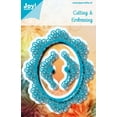 thumbnail image 1 of Joy! Craft Die - Oval Blue Fantasy Border, 1 of 4