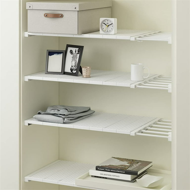 Closet Storage Shelf Layered Partitions Organizers of Cabinets and