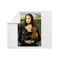 thumbnail image 4 of CafePress - Mona Lisa's Dachshunds Throw Blanket - Soft Fleece Throw Blanket, 50"x60" for All Ages, 4 of 5