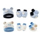 thumbnail image 1 of Conjunto de gorros y calcetines para bebé, gorro para recién nacido de 0 a 6 meses, lindo gorro infantil, manoplas suaves, calcetines, 6 uds., 1 of 3