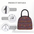 thumbnail image 4 of Salouo African Women for Insulated Lunch Bag for Women/Men - Leakproof Cooler Tote Bag Organizer - Reusable Lunch Box for Office Picnic Hiking Beach-One Size, 4 of 6