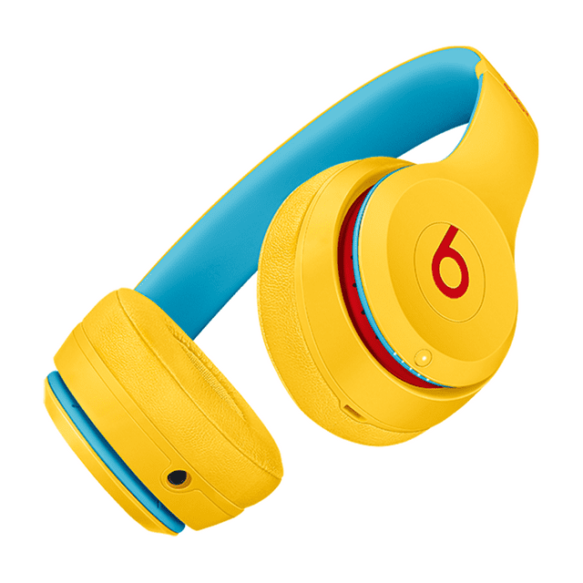 Beats by Dr. Dre Solo3 Noise-Canceling Wireless On-Ear Headphones and Over-Ear Headphones, Club Yellow, MV8U2LL/A