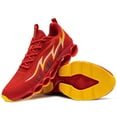 thumbnail image 6 of FENLERN Mens Running Shoes Lightweight Walking Sports Sneakers Red Size 7, 6 of 6