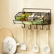 thumbnail image 1 of Cesta organizadora de almacenamiento de jengibre y ajo para la cocina, cesta organizadora de pared, cesta de almacenamiento de jengibre y ajo, 1 of 7