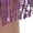 Purple, variant on Sequined Tassels Patchwork Short Dress Women Latin Dance Clothes Multicolored Halter Backless Irregular Dress With Oversleeve