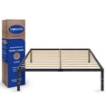 thumbnail image 1 of Magma Life Base de Cama Queen Size de Metal Resistente, Plataforma con Espacio de Almacenamiento, Fácil Armado, Soporte Antideslizante para Colchón, Diseño Moderno y Duradero, Gran Estabilidad, 1 of 5