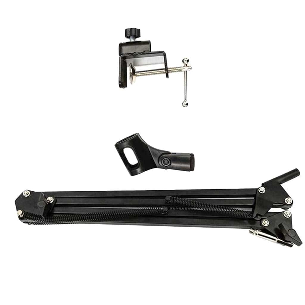 LeeQinersw Broadcasting Record Condenser Microphone Stand Adjustable Mic Bracket NB-37