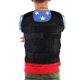 thumbnail image 3 of Chaleco de peso Ecomeon 15 kg transpirable ajustable negro 44 x 55 x 10 cm, 3 of 6