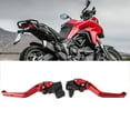 thumbnail image 3 of Palanca de Embrague de Freno de Motocicleta, Reemplazo de Aleación de Aluminio Ajustable Para Multistrada 950 2017-2018 Para Una Comodidad de Agaril Fácil, 3 of 7