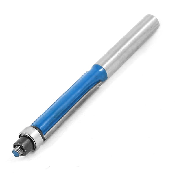Fresa de enrutador de metal de corte plano con vástago recto de 73 mm 1/4" x 1/4"
