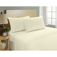 thumbnail image 1 of Home Sweet Home London 1800 Series - Microfiber Deep Pocket Full Bed Sheets Set (Ivory), 1 of 2
