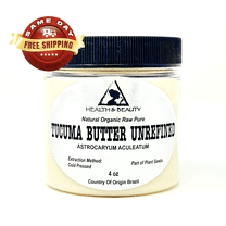Tucuma Butter Unrefined Organic Extra Virgin Natural Raw 100% Pure 4 oz