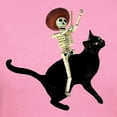 thumbnail image 3 of CafePress - Skeleton On Cat Women's Dark T Shirt - Women's Traditional Fit Dark T-Shirt, 3 of 4