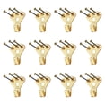 thumbnail image 4 of Cangos de imágenes de 12 piezas con uñas ganchos para imágenes para colgar una imagen Kit de colgantes Soporte premium de hasta 100 para la, 4 of 9