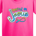 thumbnail image 4 of Inktastic Hooked on Jesus Christian Youth T-Shirt, 4 of 5