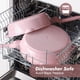 thumbnail image 5 of Sartén SENSARTE, antiadherente, 30 cm, 5 L, con tapa, cerámica, color rosa inducción, 5 of 8