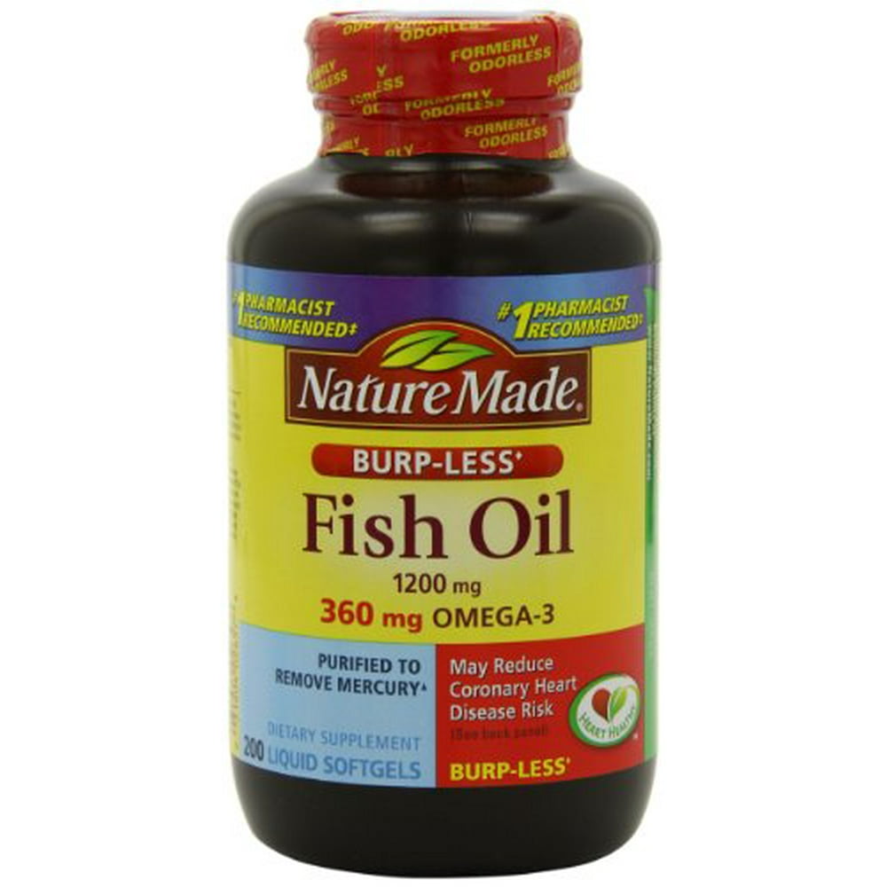 fish oil makes me burp