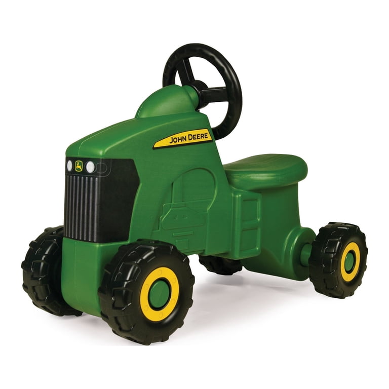 John Deere Sit N Scoot Tractor Ride-On, Green photo 1