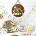 thumbnail image 5 of Wall Decoration Easter Door Welcome Wooden Sign Entrance Porch Door Easter Wooden Sign Easter Hanging Decorations, 5 of 6
